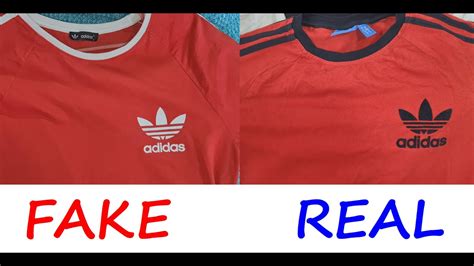 fake adidas t shirt|adidas genuine or fake.